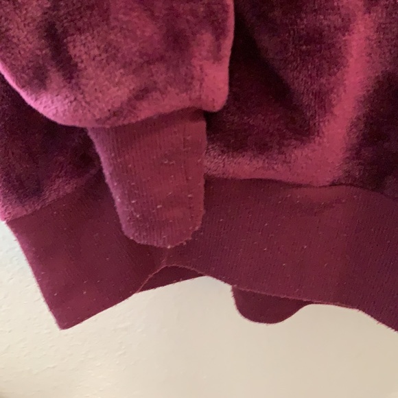 ❌SOLD❌Express Oversized Velour Hoodie - Picture 4 of 4